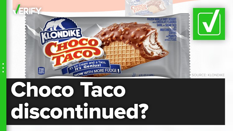 Yes, Klondike has discontinued the Choco Taco