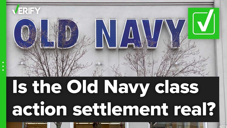 Who is eligible to participate in the Old Navy class action settlement?