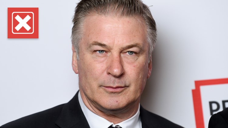 Manipulated quote attributed to Alec Baldwin before fatal prop gun shooting is fake