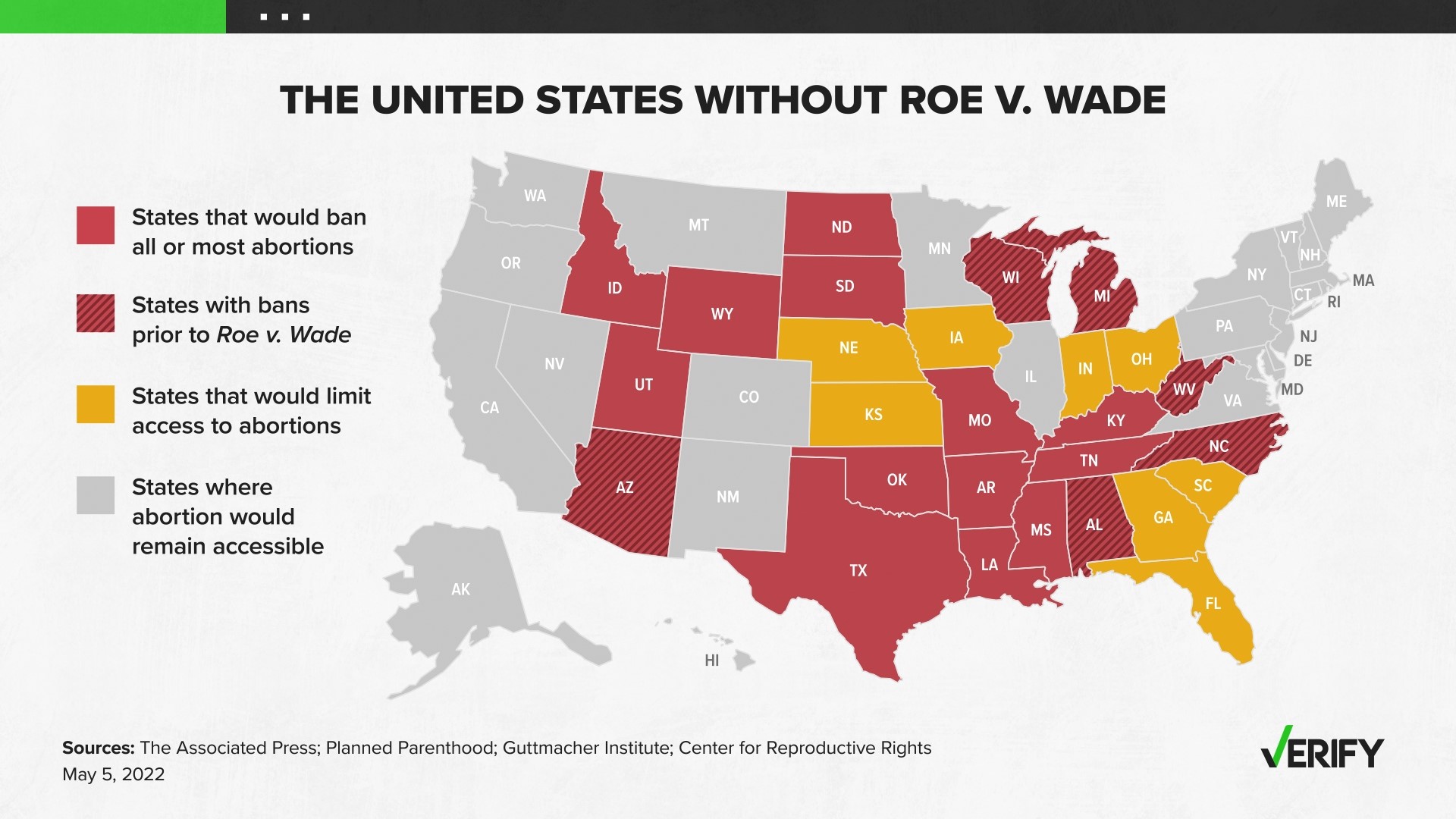 What states will ban abortion?