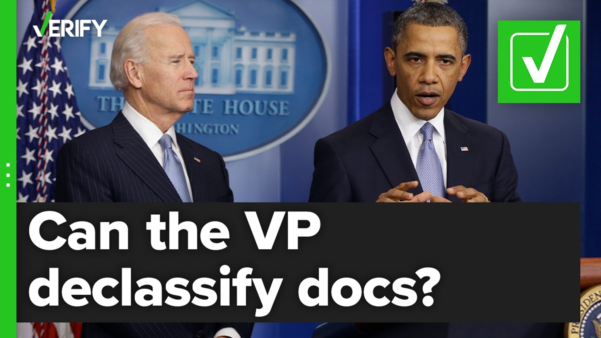 Several VERIFY readers asked if a vice president can declassify documents. They can – here’s why.