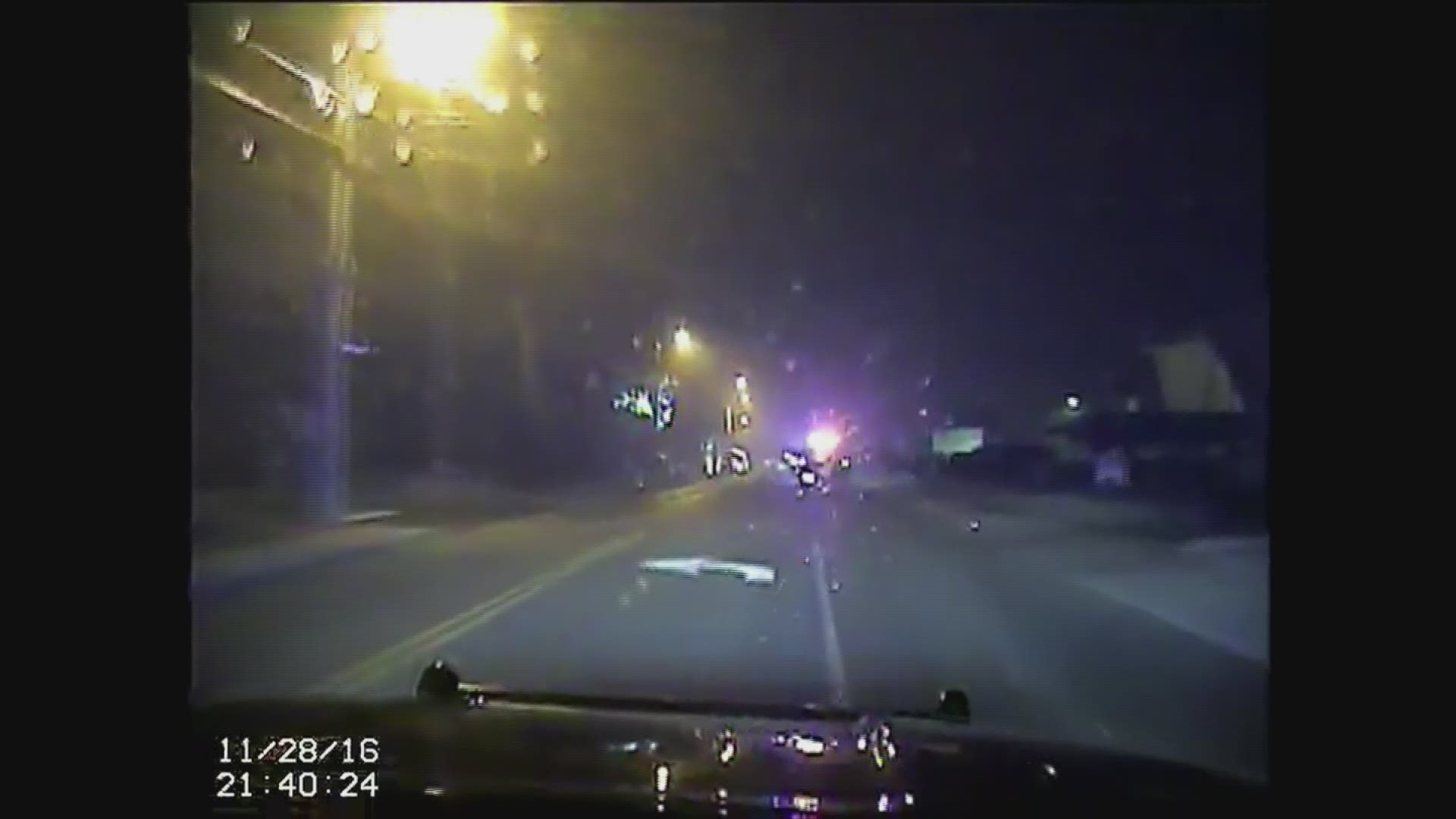 Dashcam video from the Sevierville Police Department shows what officers and other emergency responders saw on the night of Nov. 28, 2016 as fire swept through parts of Sevier County.