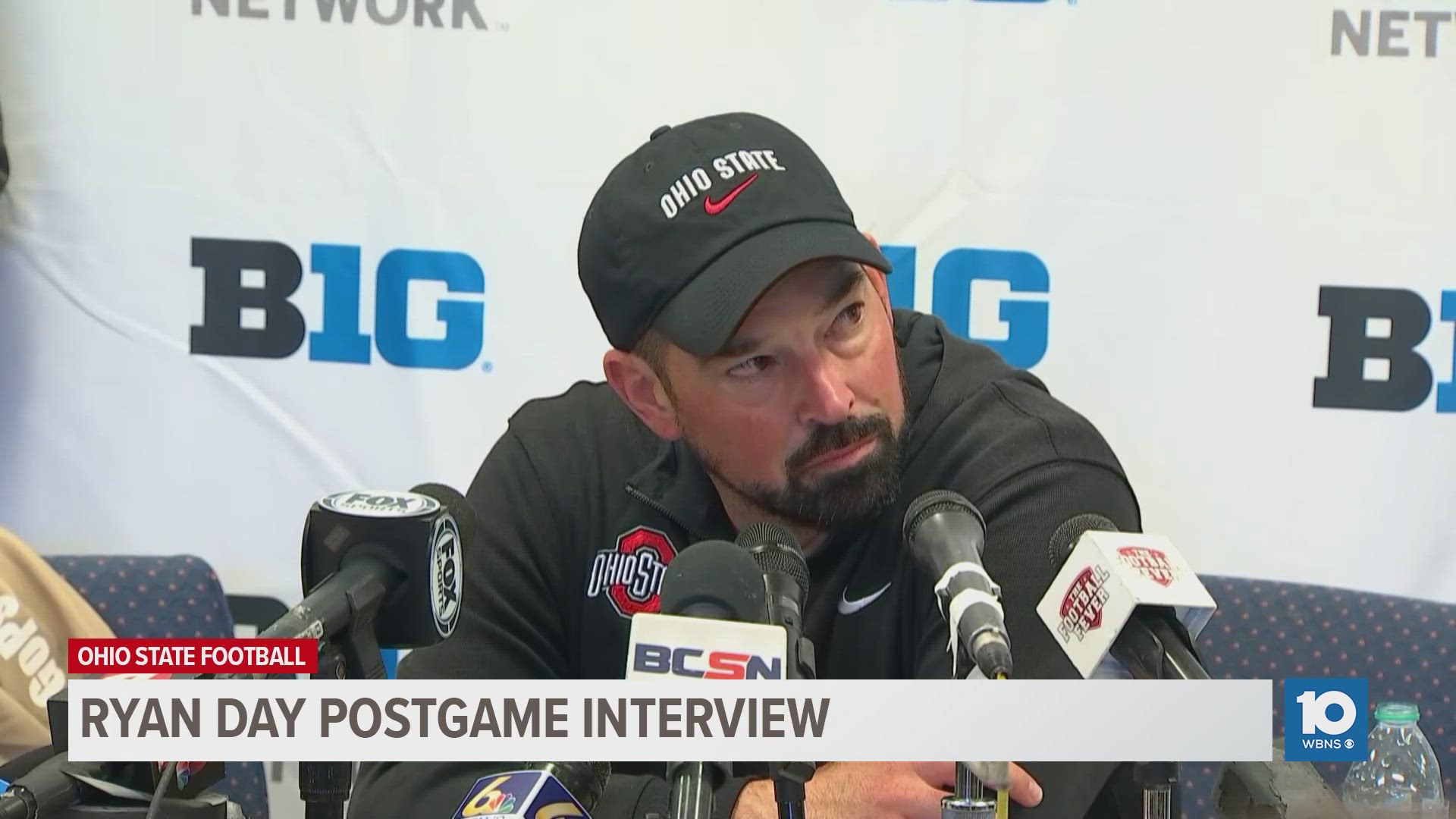 Ryan Day discusses Ohio State's 20-13 win over Penn State.