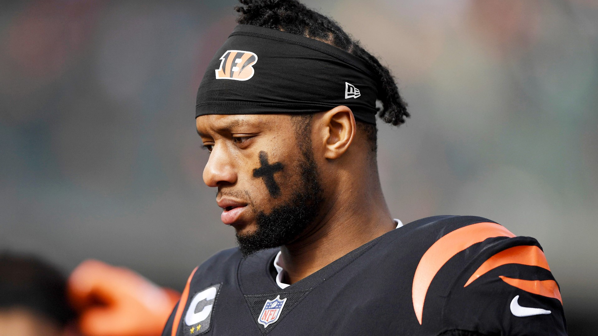 A statement issued Friday by the Bengals said they were aware of the charge and were “monitoring the situation.”