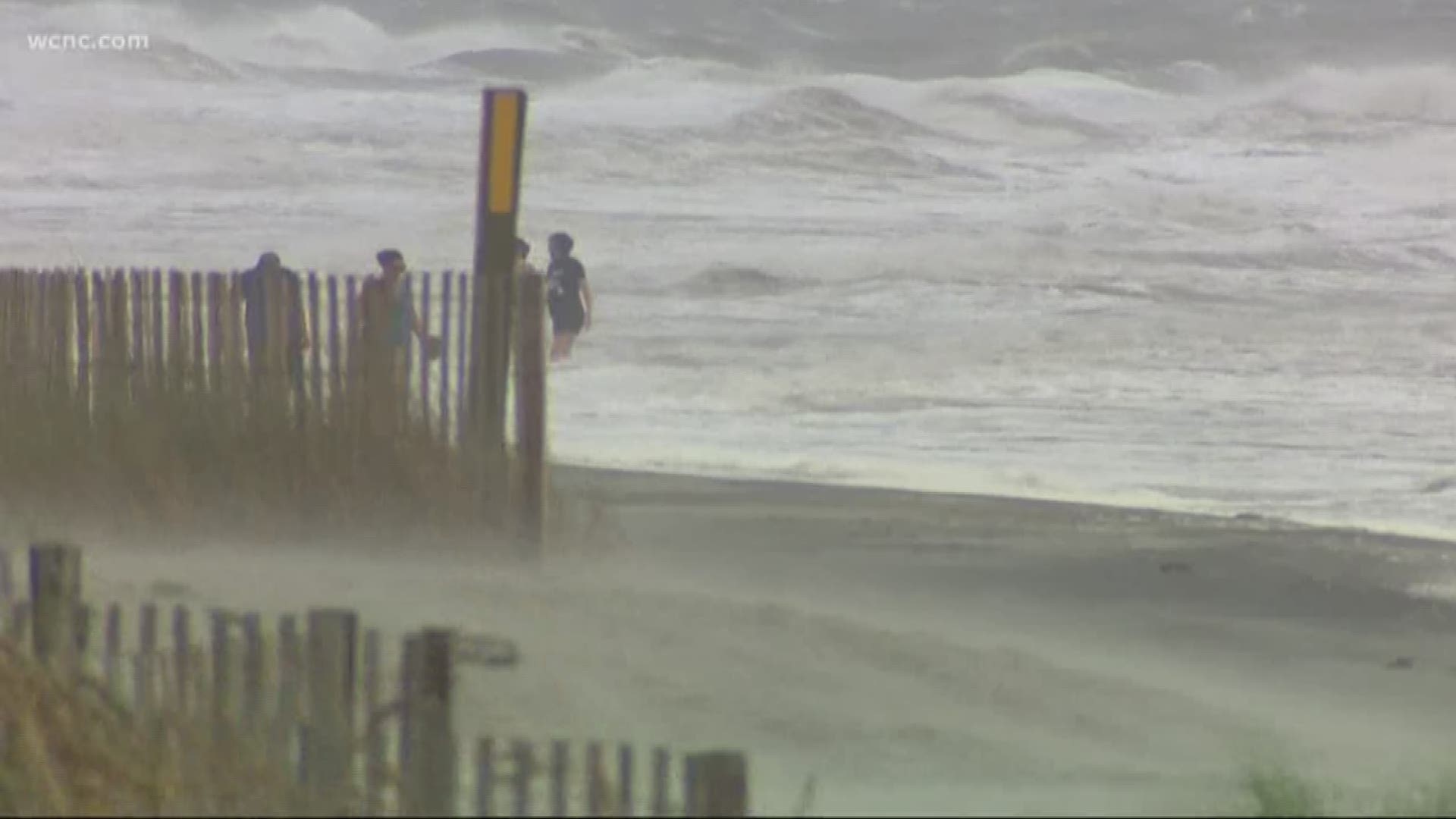 Conditions were less than ideal for folks visiting Myrtle Beach during Tropical Storm Michael.