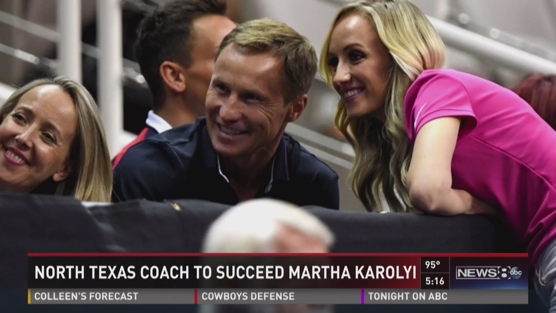 North Texas coach to succeed Martha Karolyi