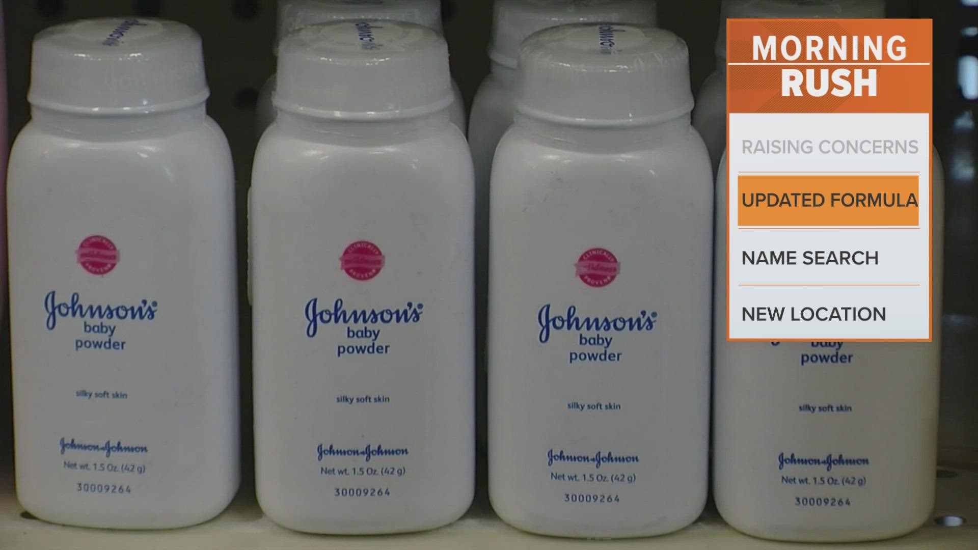 Johnson & Johnson to stop making talc-based baby powder globally