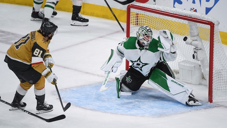 Stephenson's OT goal gives Golden Knights 3-2 win over Stars, lead 2-0 in West final