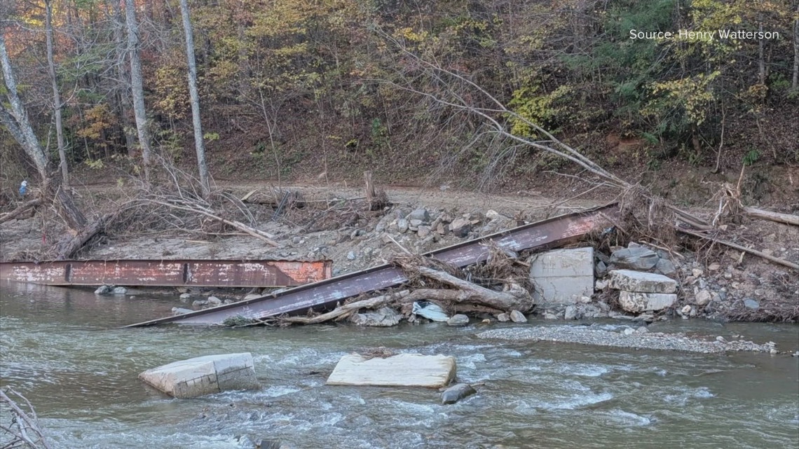 2 friends raise $70K to rebuild bridge for elderly couple in Avery County