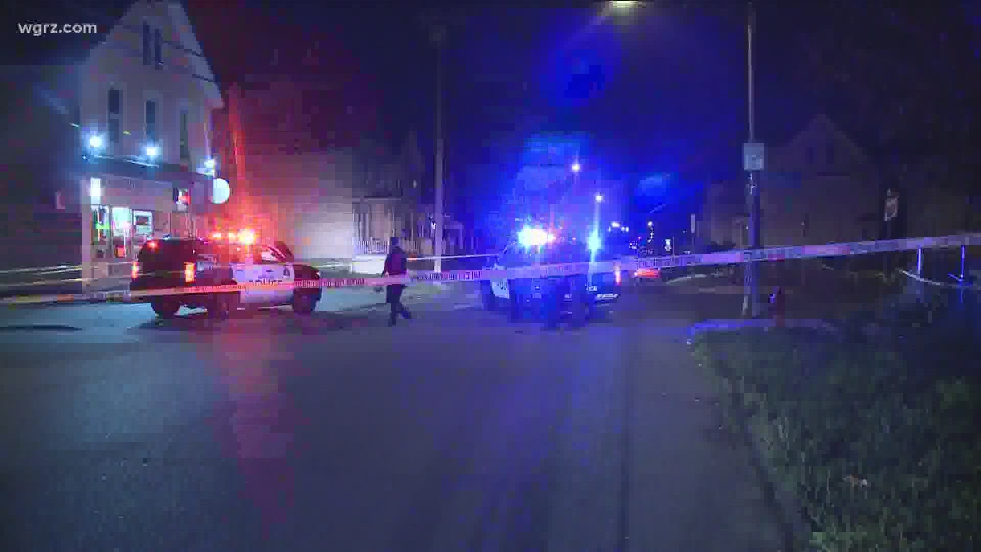 buffalo police say the 50-year-old man who was hit AT THE CORNER OF PLYMOUTH AND HAMPSHIRE - has now died.