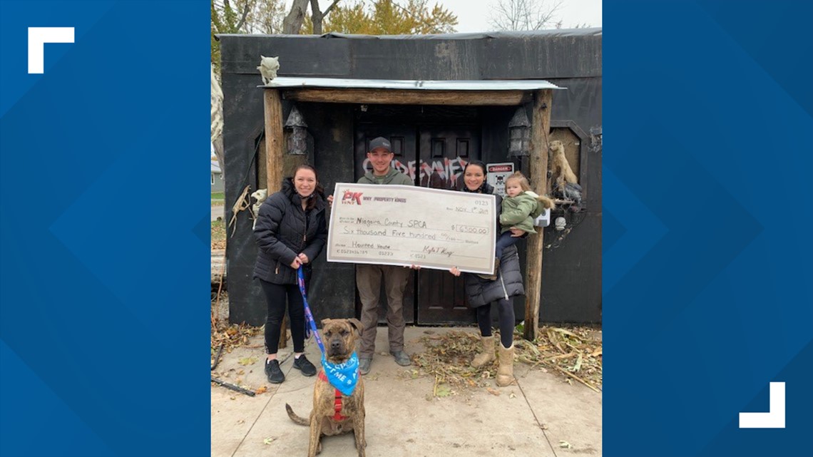 North Tonawanda Haunted House raises 6,500 for Niagara County SPCA