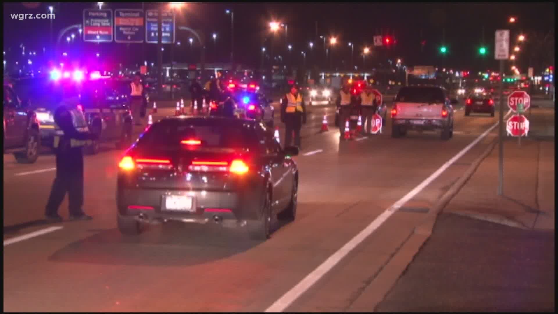 During last year's "Stop DWI campaign... law enforcement issued nearly five-thousand tickets for impaired driving.