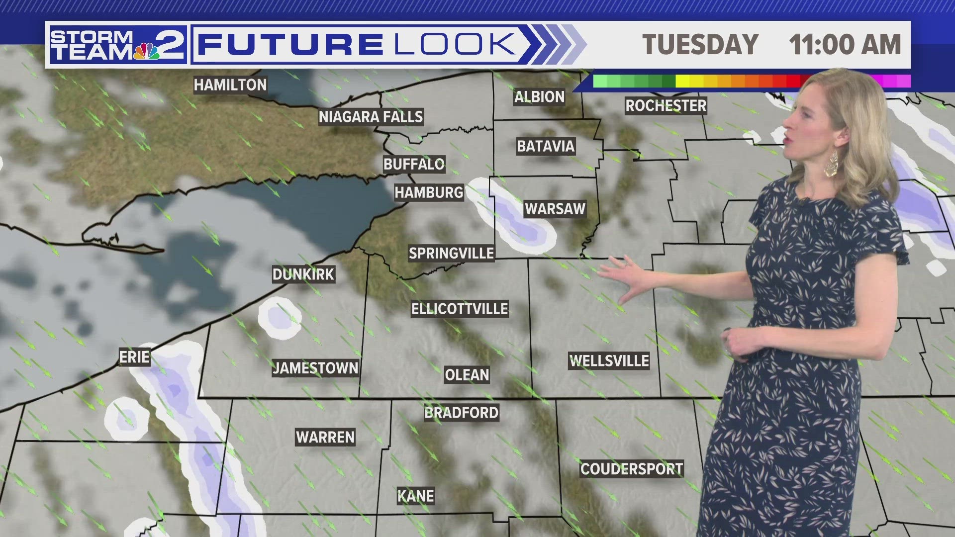 Storm Team 2 Daybreak Forecast for Tuesday December, 19 with Jen Stanonis