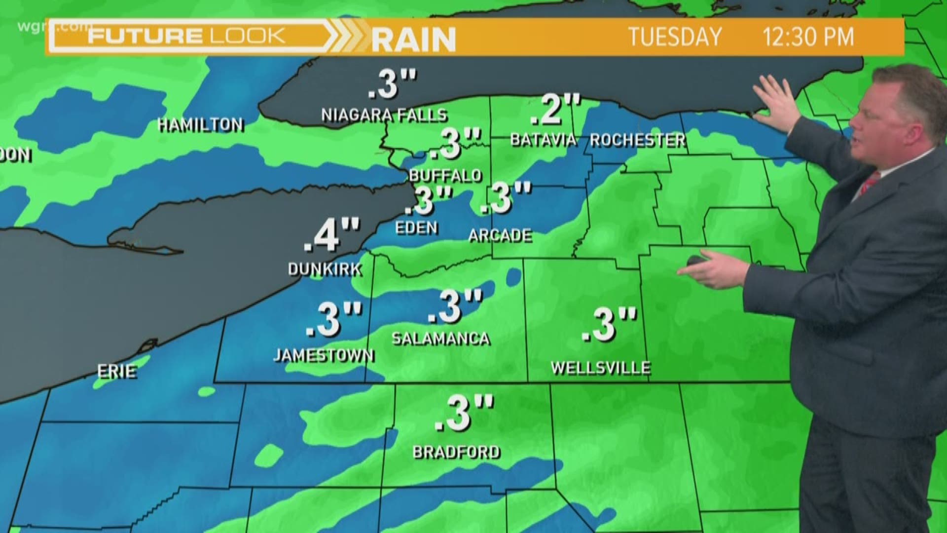 Storm Team 2 Patrick Hammer's Forecast for 2/12/2019