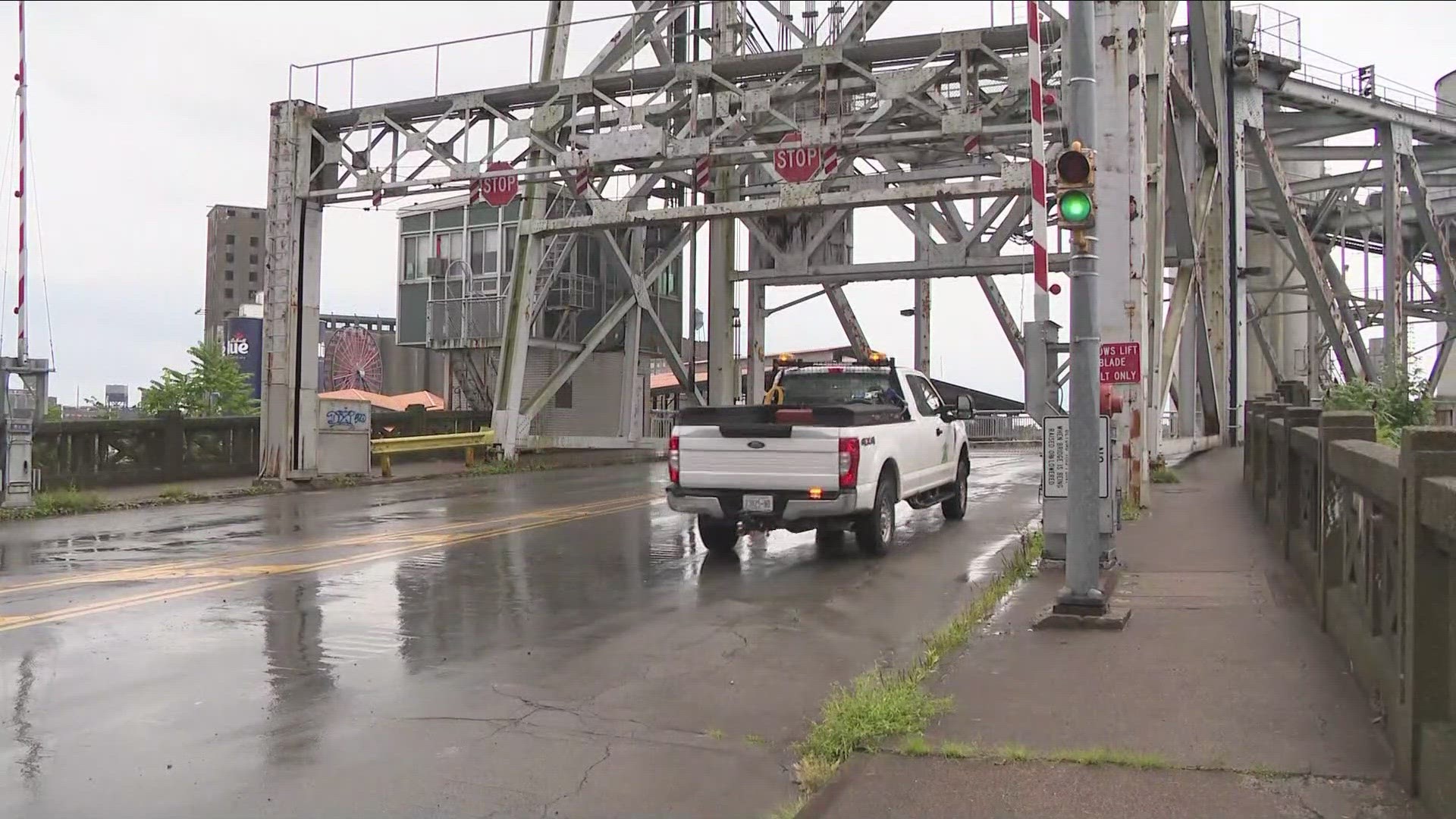 IT WAS SHUT DOWN BACK IN MAY FOR TIMBER AND CONCRETE REPAIRS.