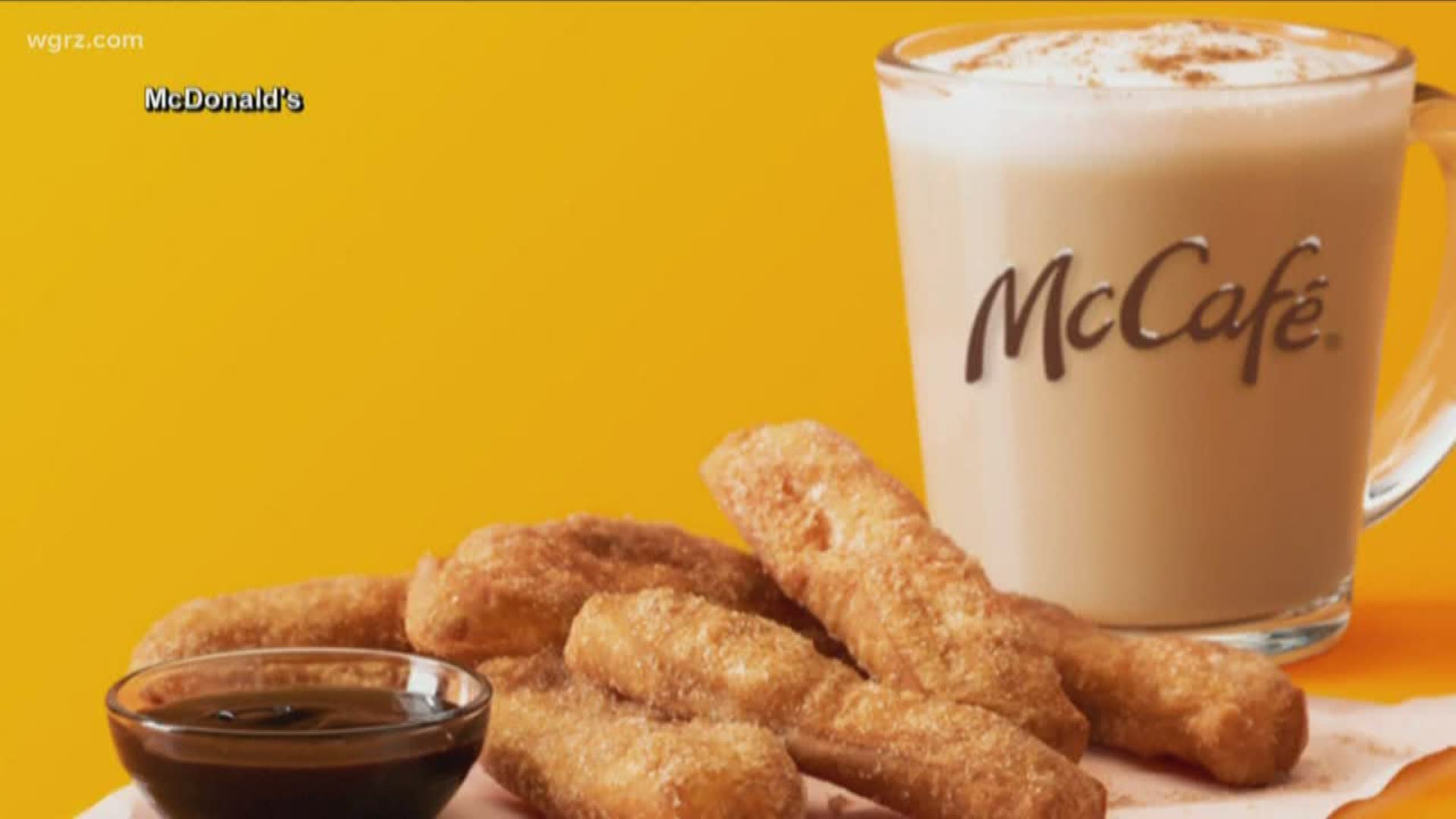 McDonald's new latte: cinnamon cookie