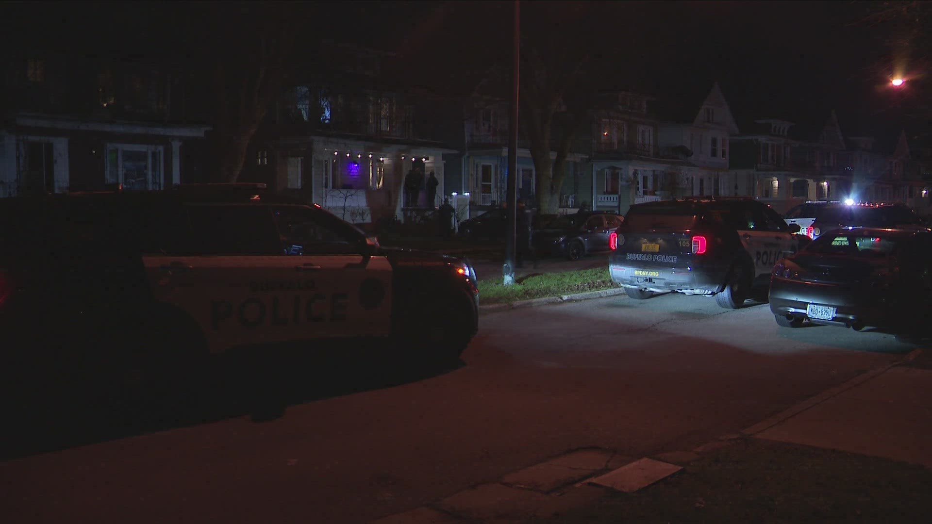 BPD said two people were shot overnight in Buffalo.