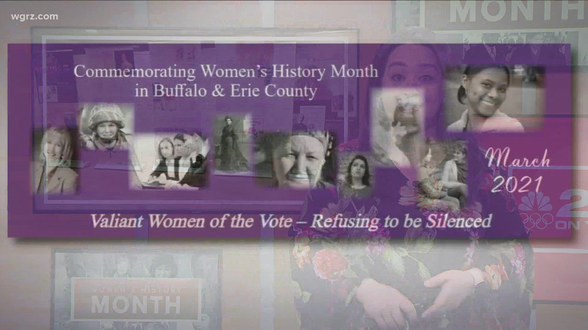 Here in Western New York, several organizations and attractions are celebrating the impacts women have made throughout history.