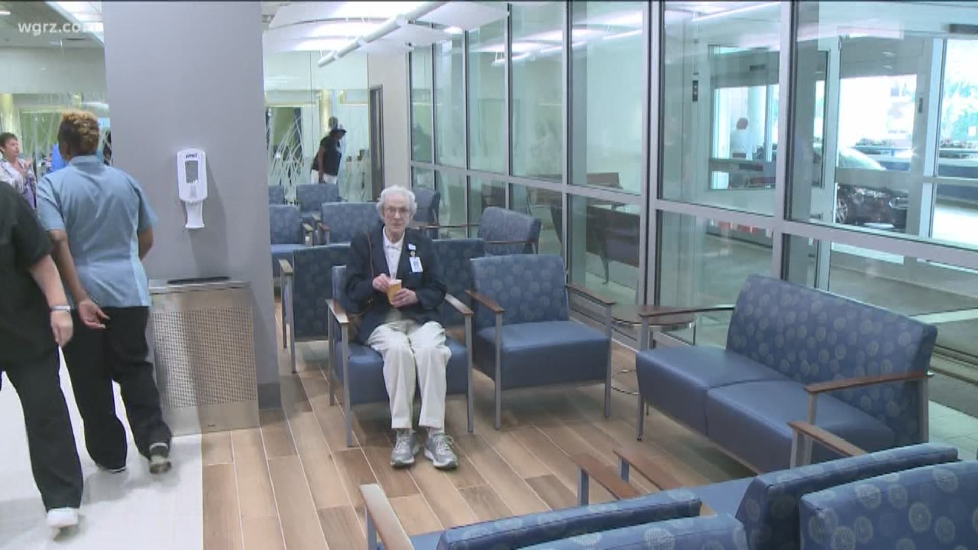 Buffalo General Hospital unveils new lobby