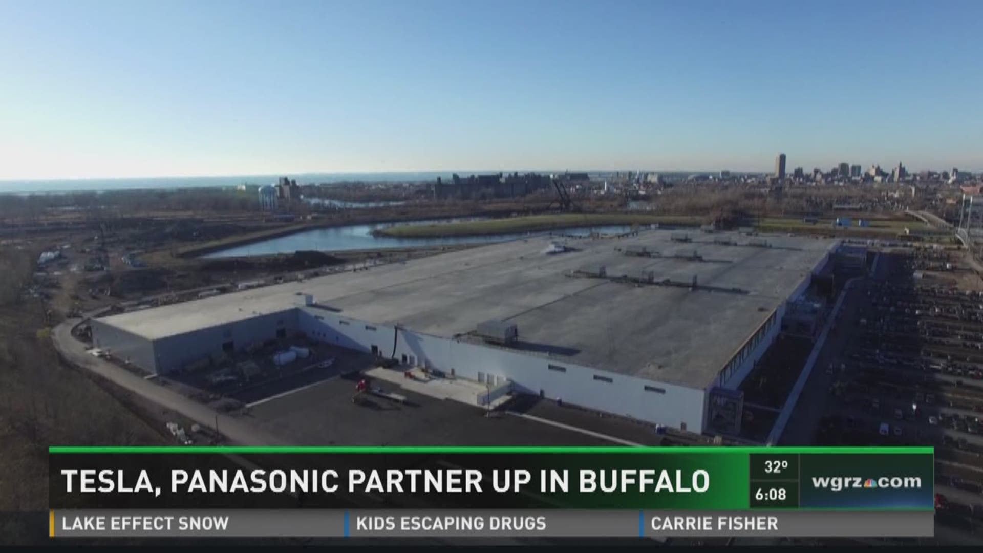 Tesla, Panasonic Partner Up In Buffalo