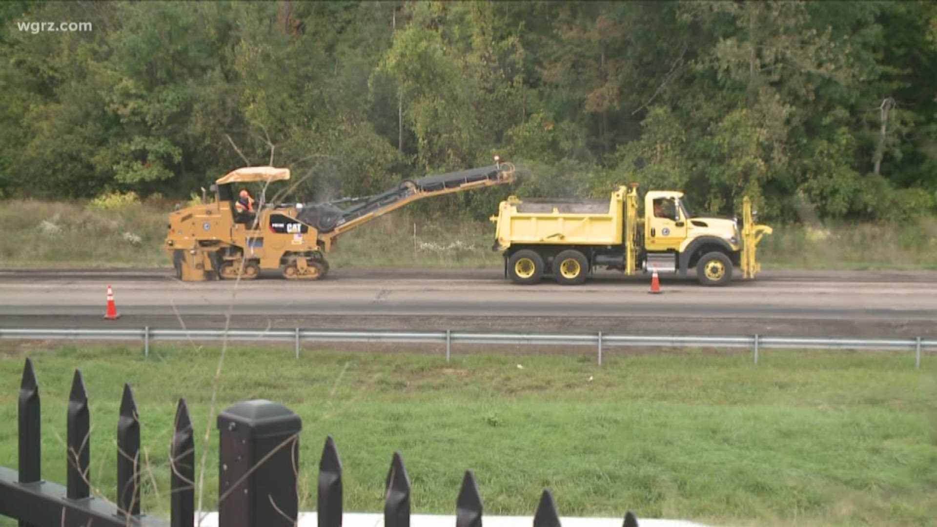 It's been less than two weeks since it was announced that the portion of the thruway running through the Seneca nation's Cattaraugus territory would get fixed.