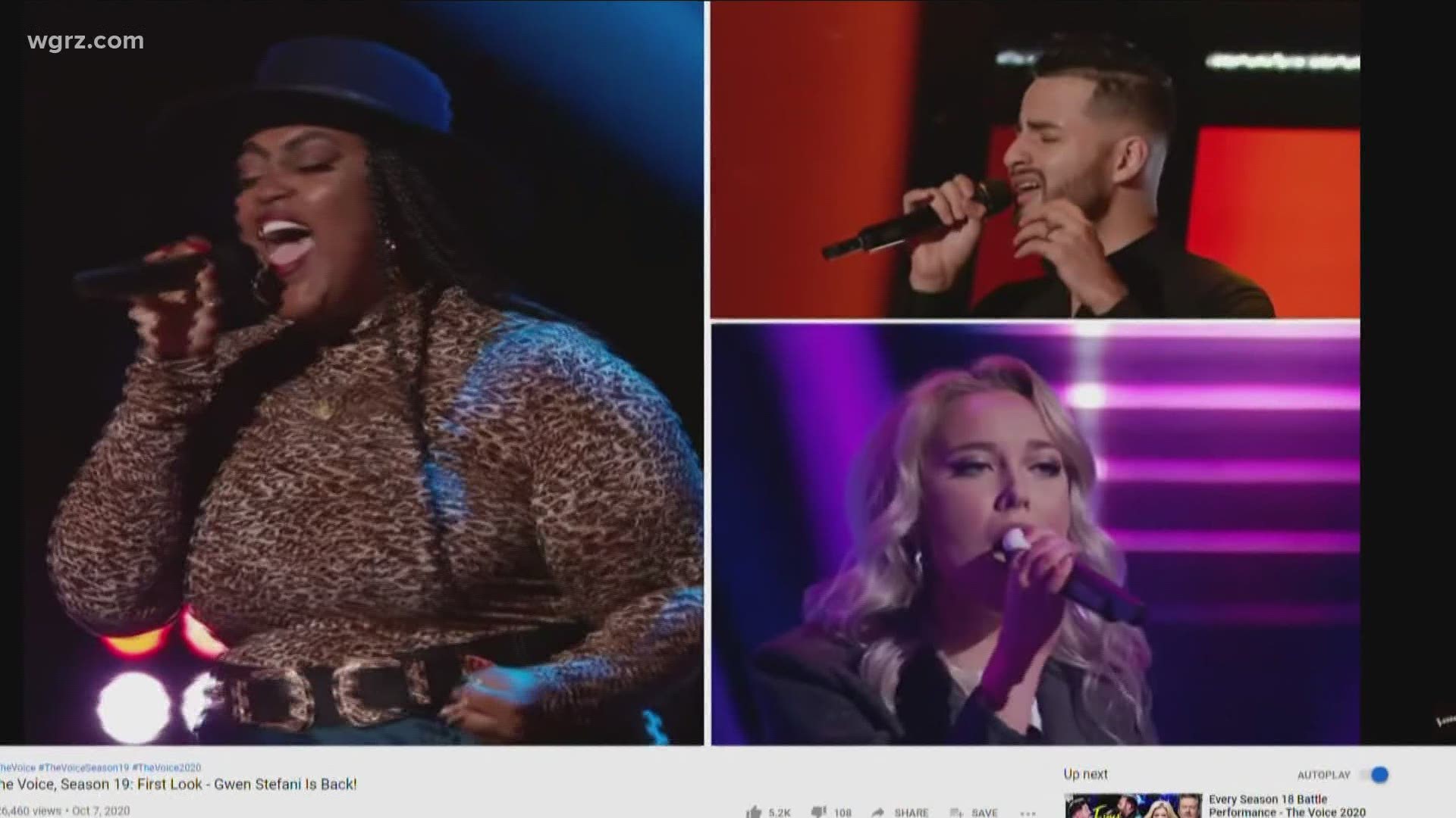 Local Singer Featured In The Voice Promo Wgrz