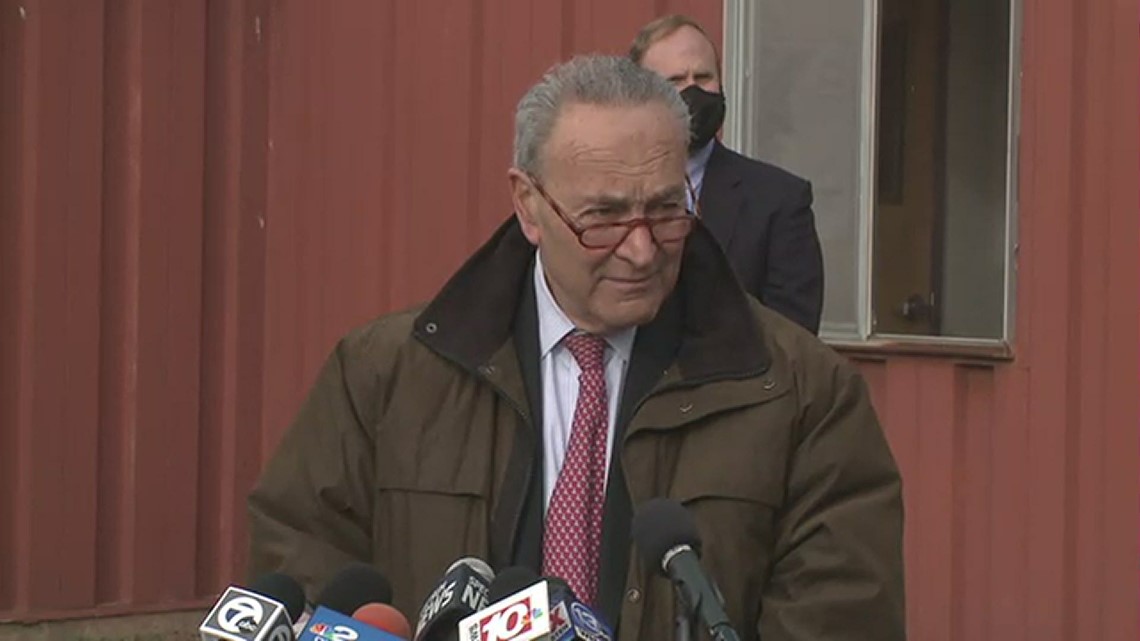 Schumer: Help is on the way to NY after relief bill passes