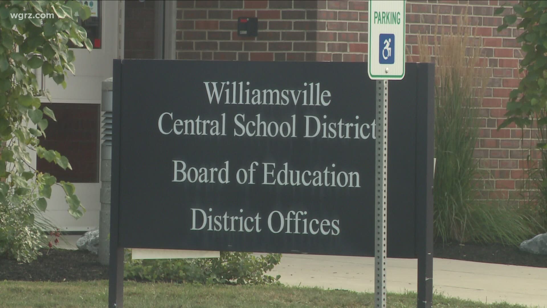 We want to remind parents in Williamsville that tomorrow is the district's board of education election.