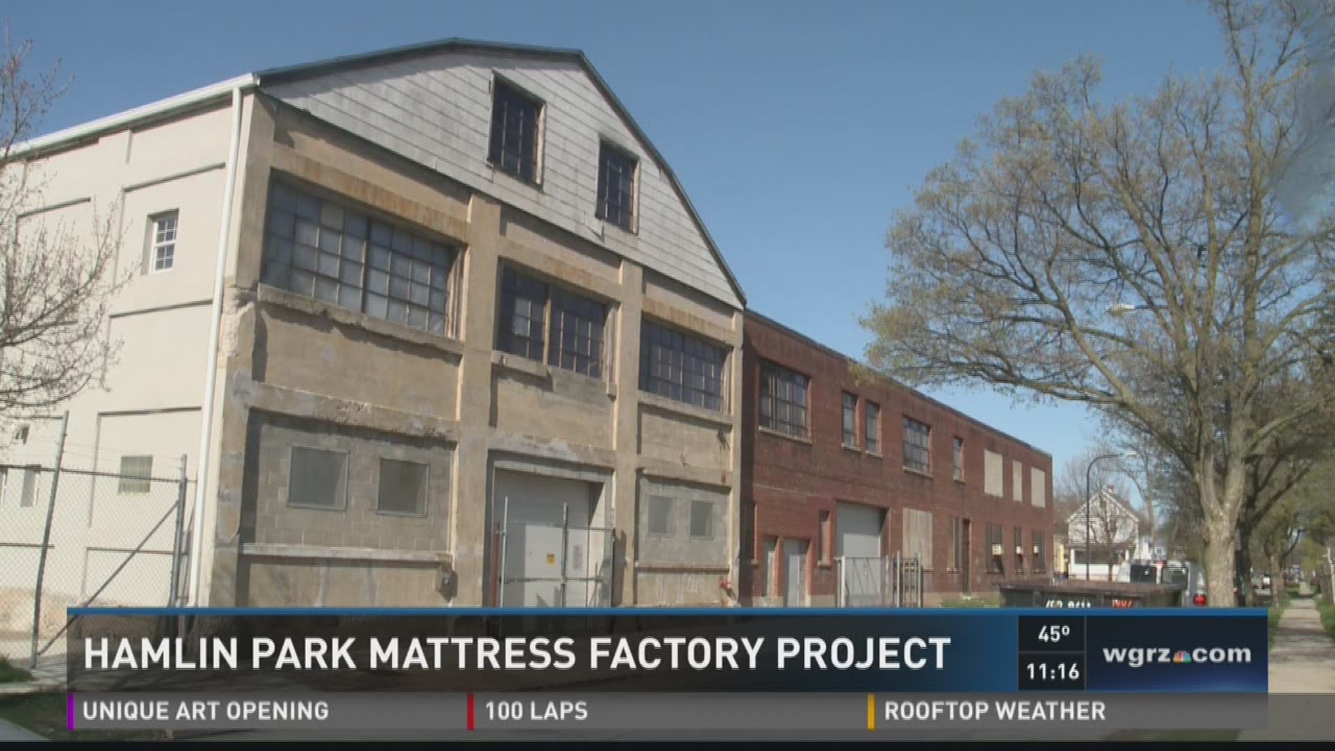 Hamlin Park Mattress Factory Project