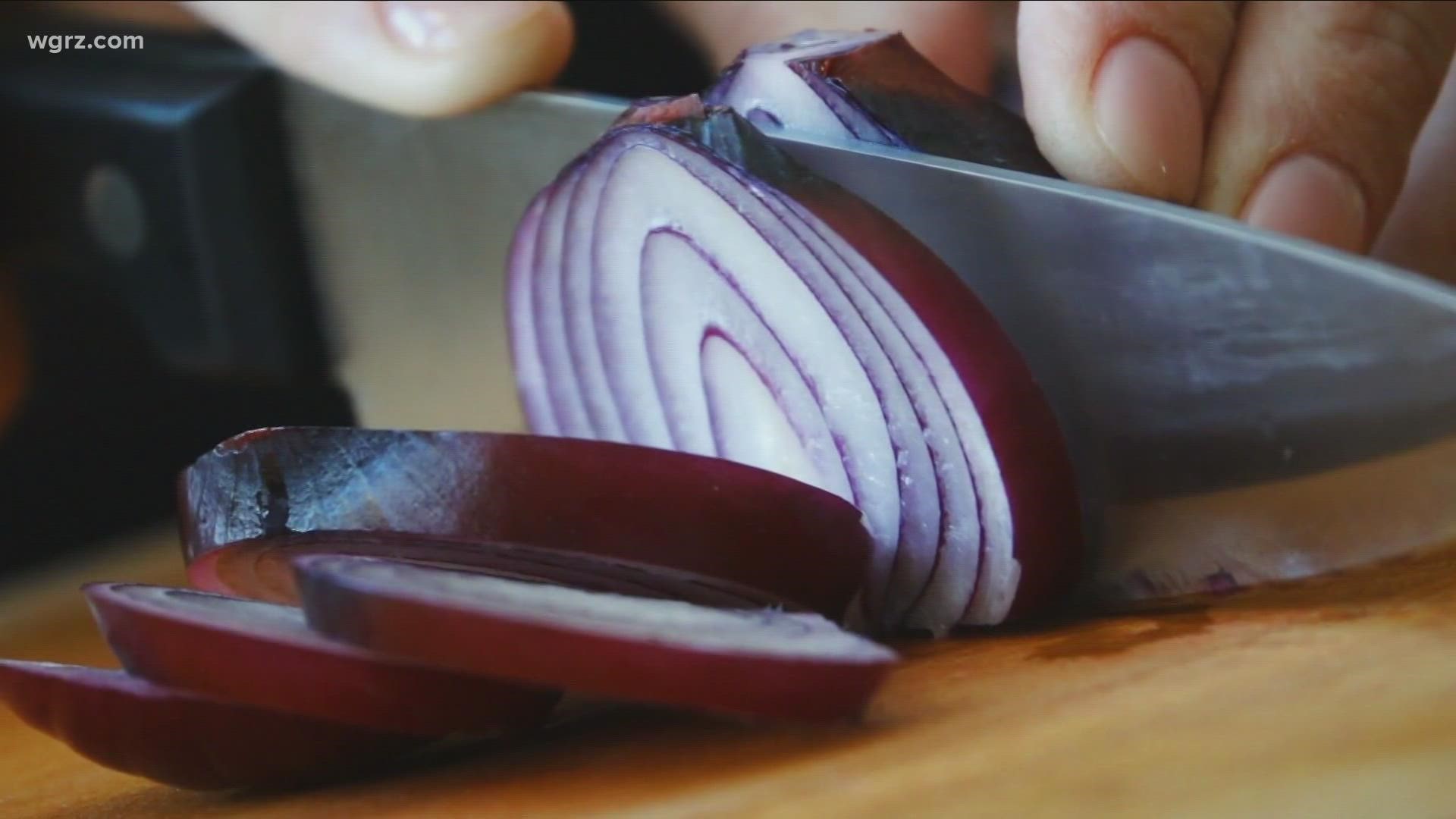 Salmonella outbreak linked to onions; some Western New York grocery stores say they aren't affected.