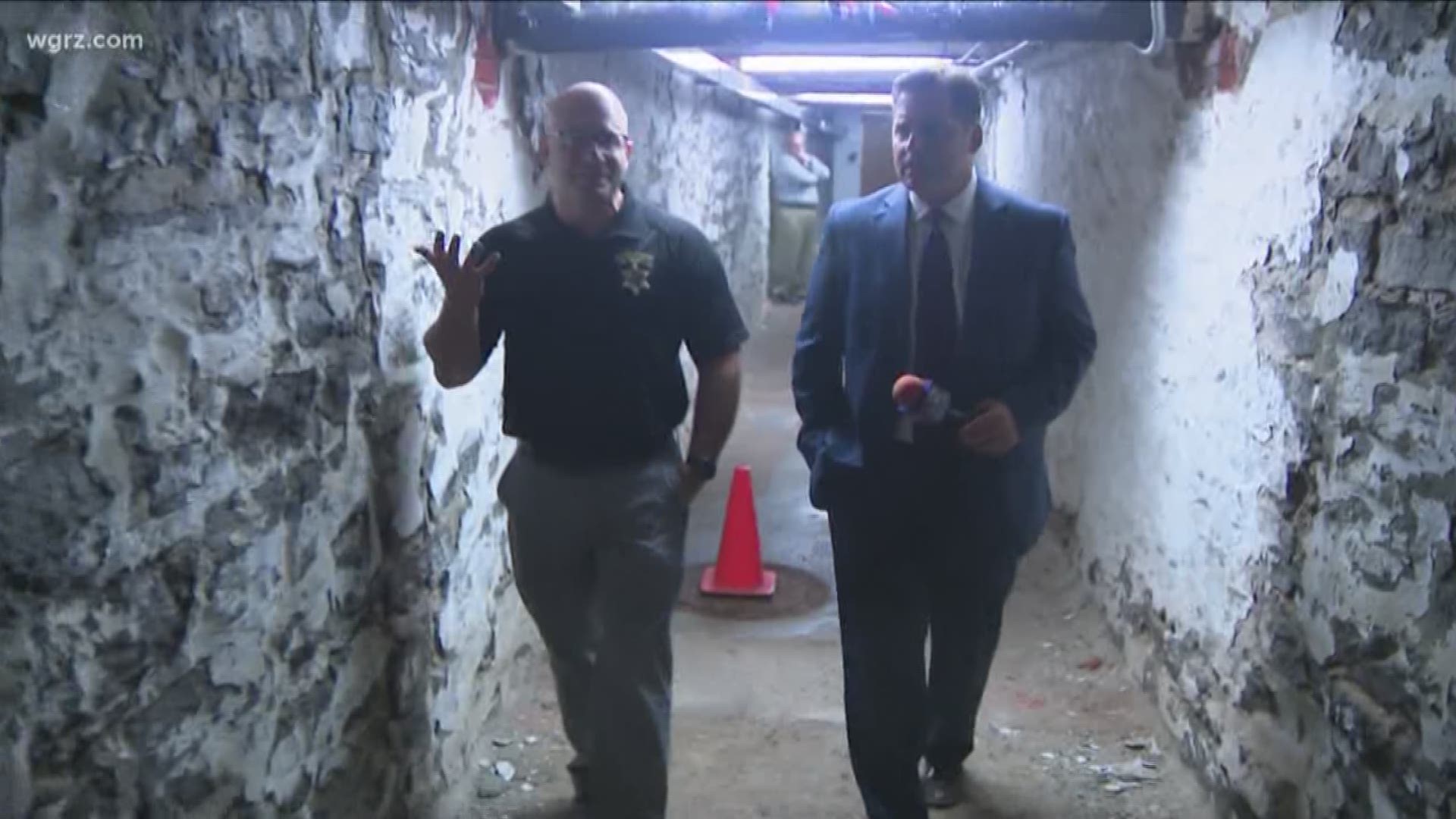 Story about the tunnel that connects the jail and the courthouse in downtown Buffalo
