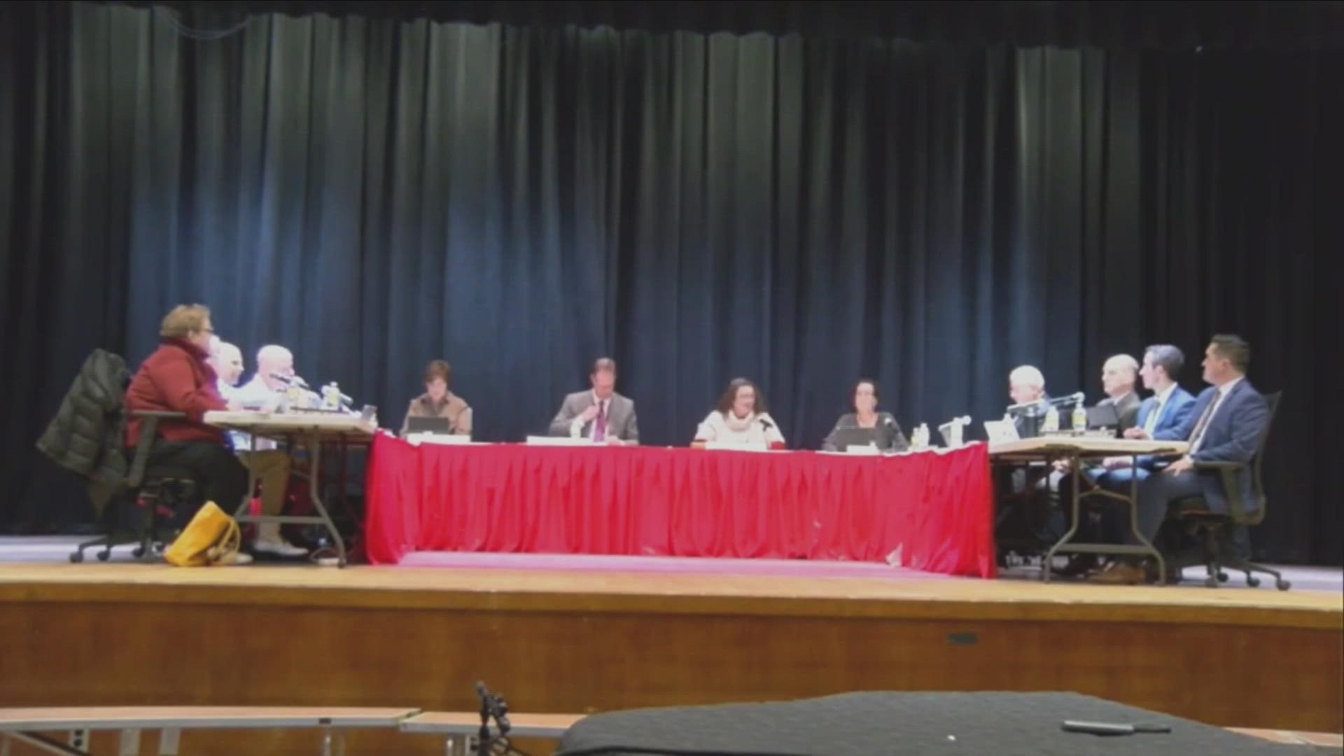 While no official action was taken, leadership in the Town of Marilla discussed why they believe changing the local school’s mascot from the Chiefs is a bad idea.
