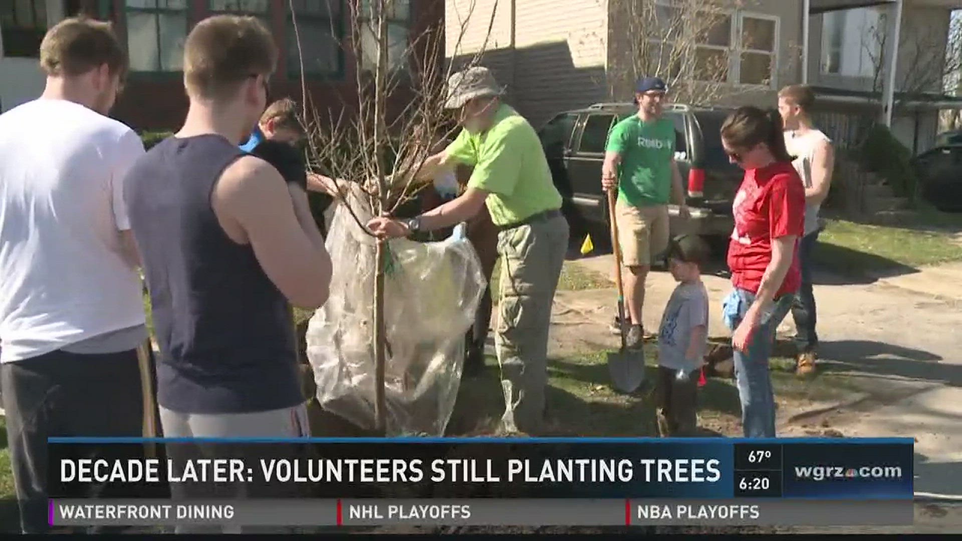 Decade Later: Volunteers Still Planting Trees