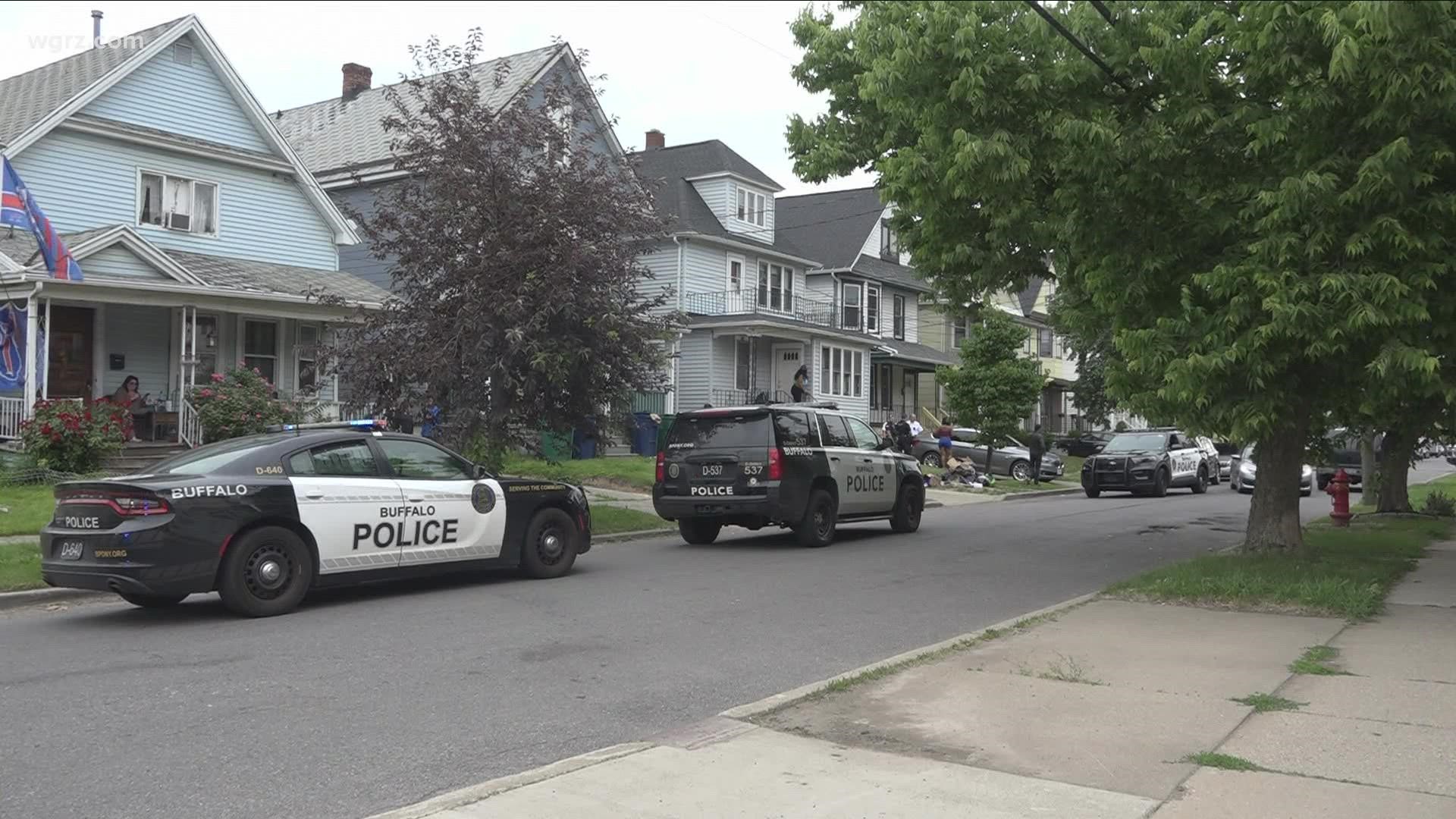 Buffalo police say someone shot the 40-year-old man several times inside a home on Grote Street.