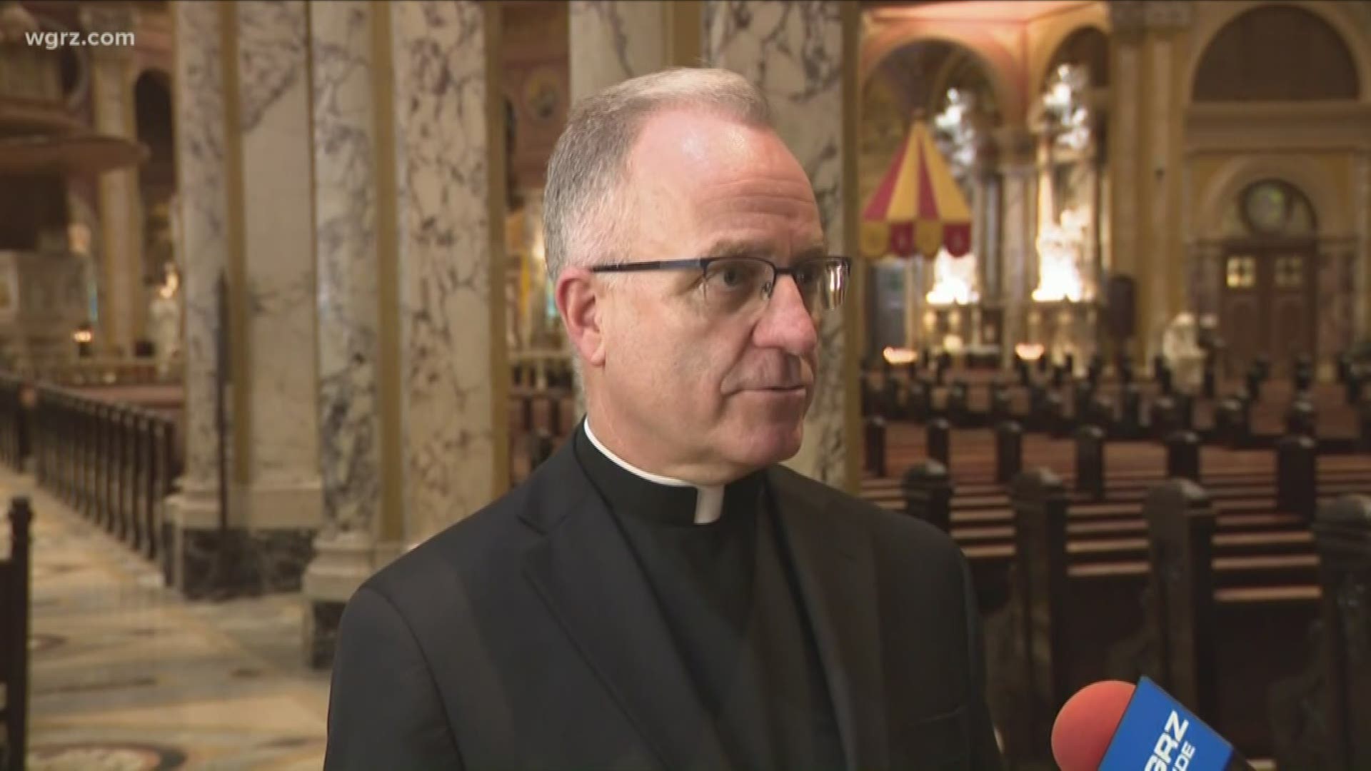 The Vatican Press Office announced Wednesday morning that Bishop Richard Malone has resigned.