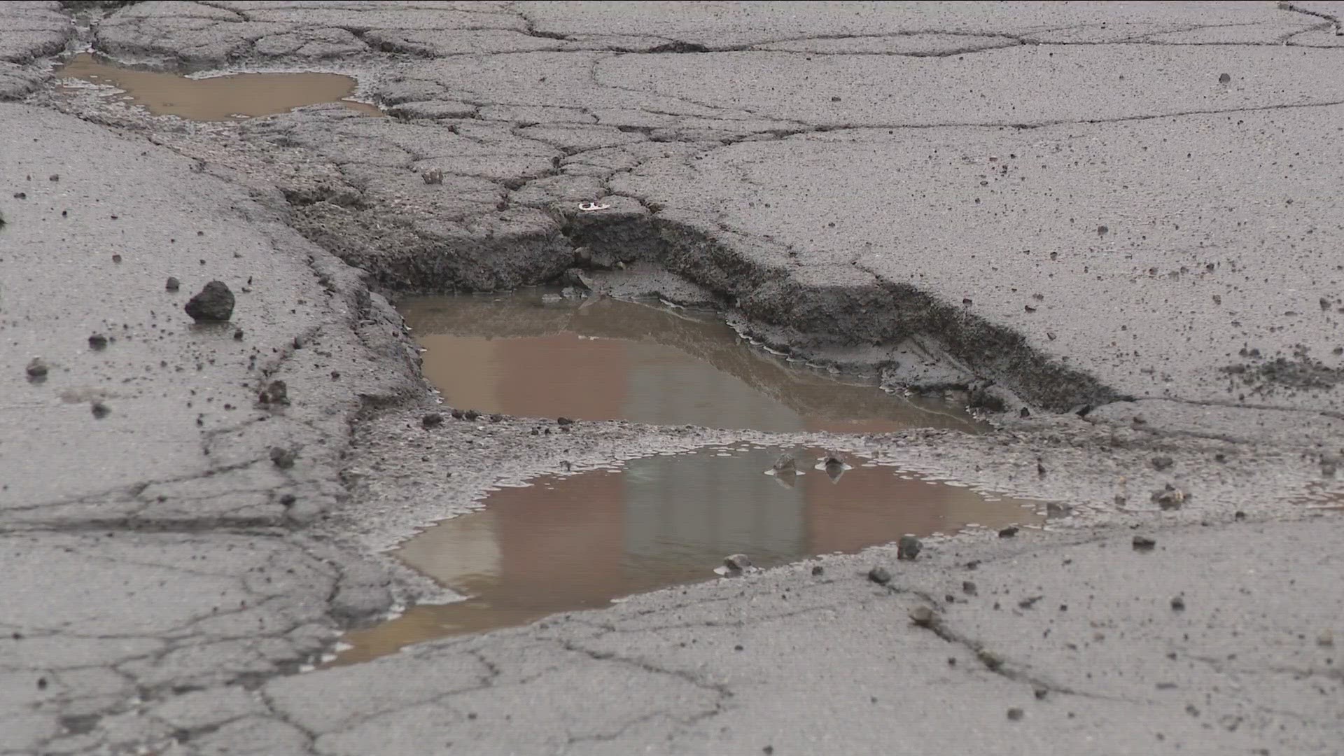 Triple-A says the average pot-hole repair... cost drivers 406-dollars in 20-22.