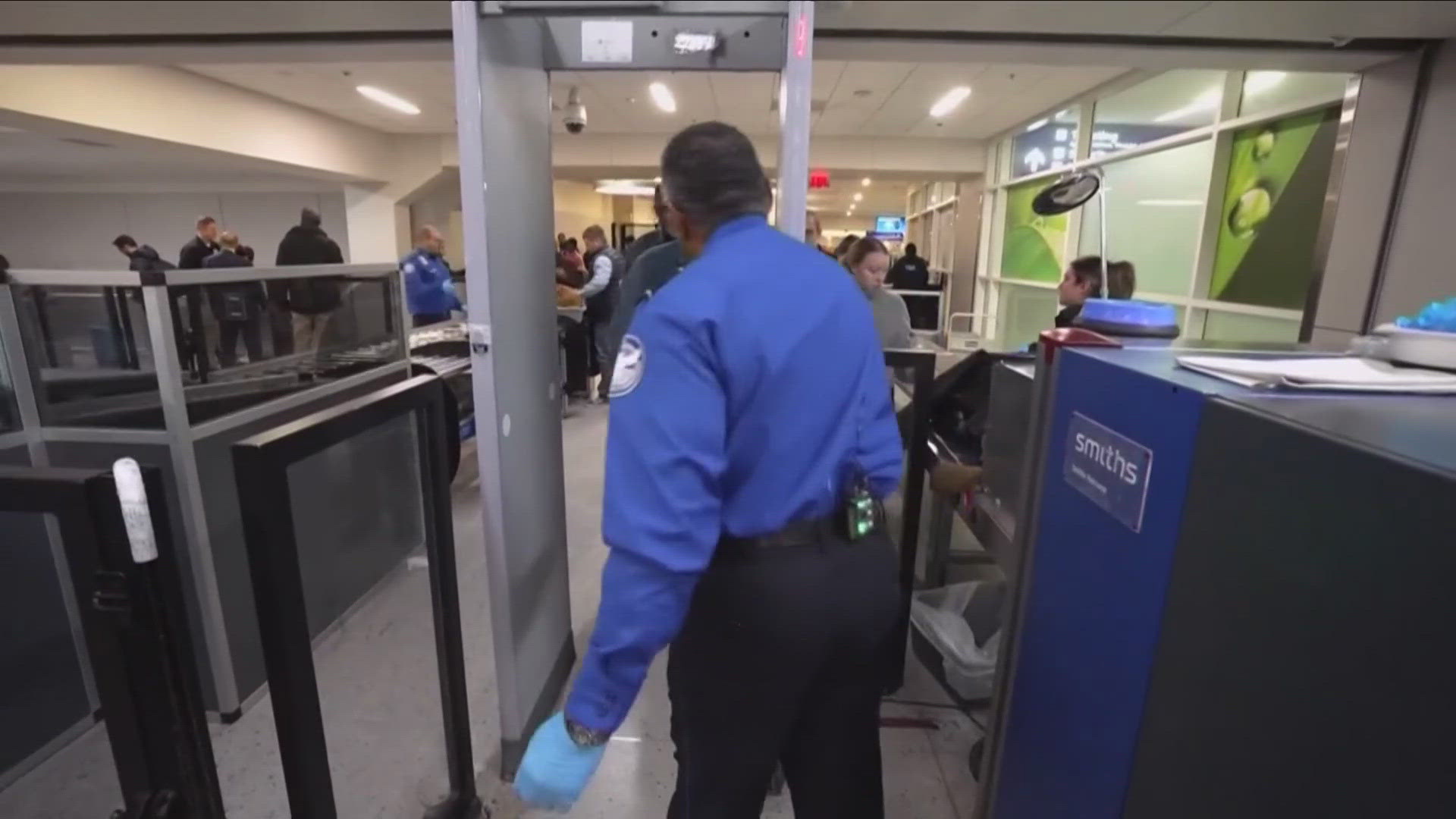 MORE THAN 3-MILLION PEOPLE PASSED THROUGH U-S AIRPORT SECURITY YESTERDAY -- A RECORD THAT WAS EXPECTED TO HAPPEN AT SOME POINT OVER THE HOLIDAY WEEKEND