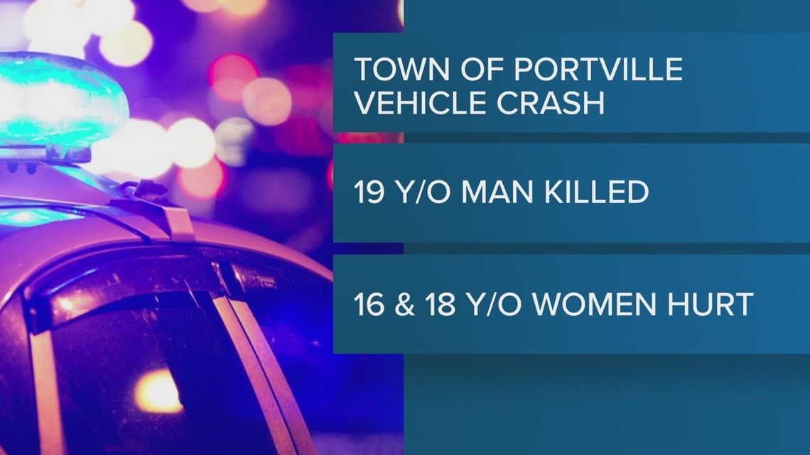 Fatal car crash in Town of Portville leaves 1 dead and 2 injured