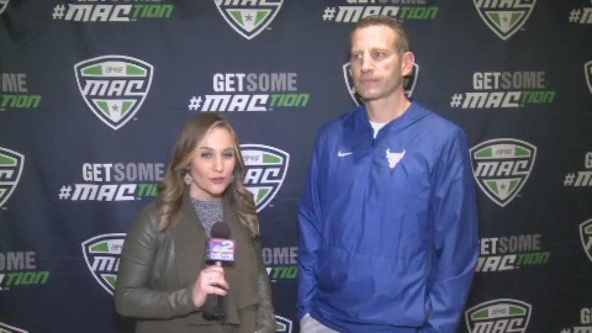 2 on Your Side's Heather Prusak spoke with UB head coach Nate Oats on contract talks, being named MAC coach of the year and the upcoming quarterfinals.