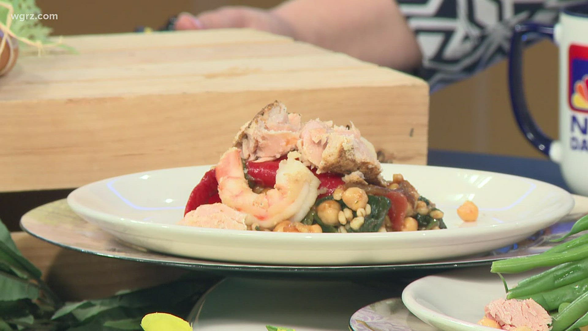 Chef Binks stopped by Daybreak to show some meat-free recipes during the Lent season.