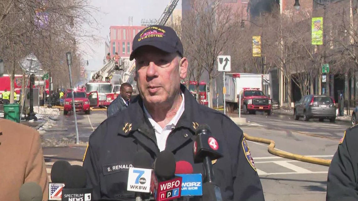 Buffalo Firefighter still unaccounted for in 4alarm fire