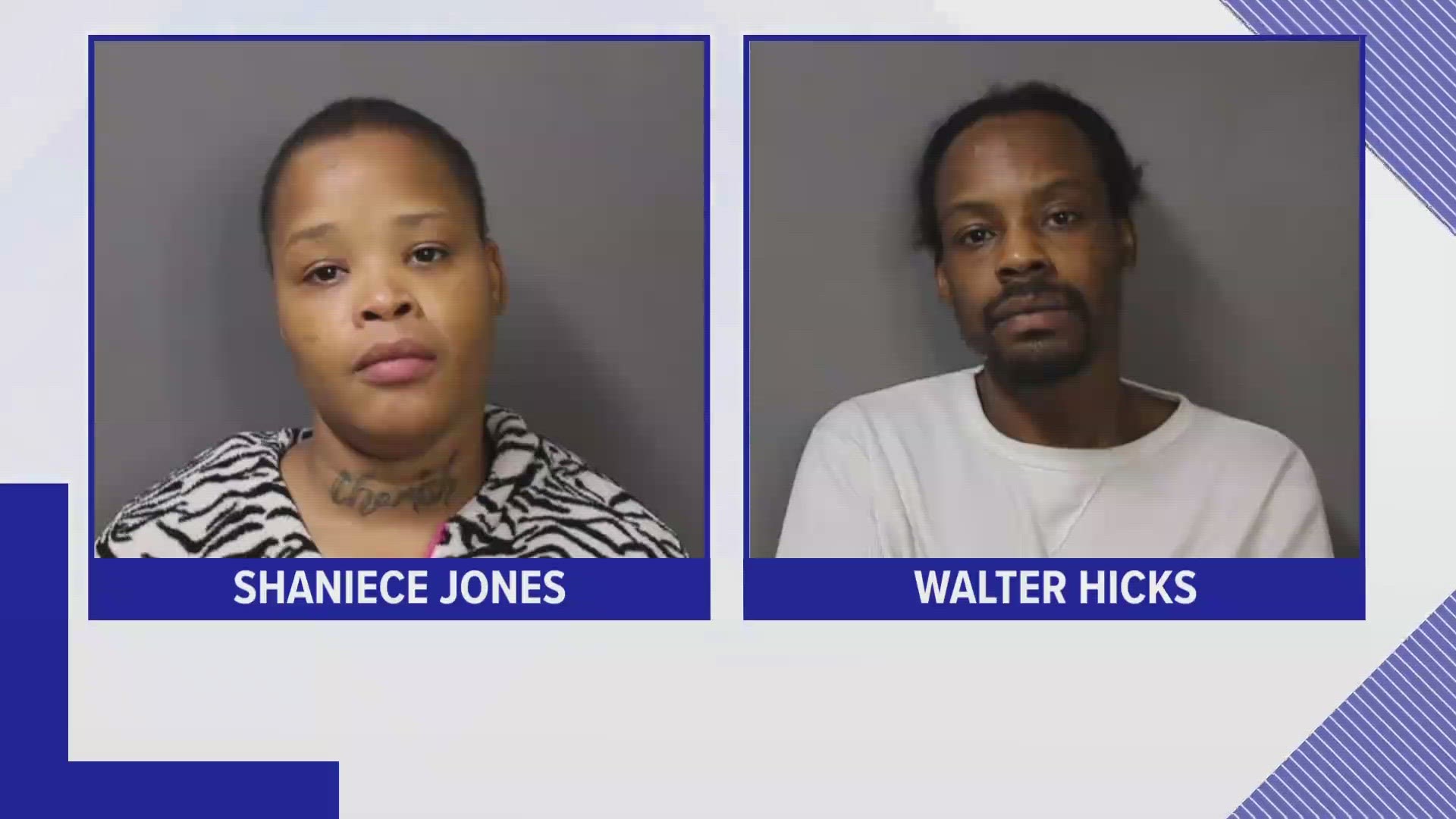 The Erie County District attorney's office says 35-year-old Shaniece Jones and 35-year-old Walter Hicks were found inside the Family Dollar store on Bailey Avenue on