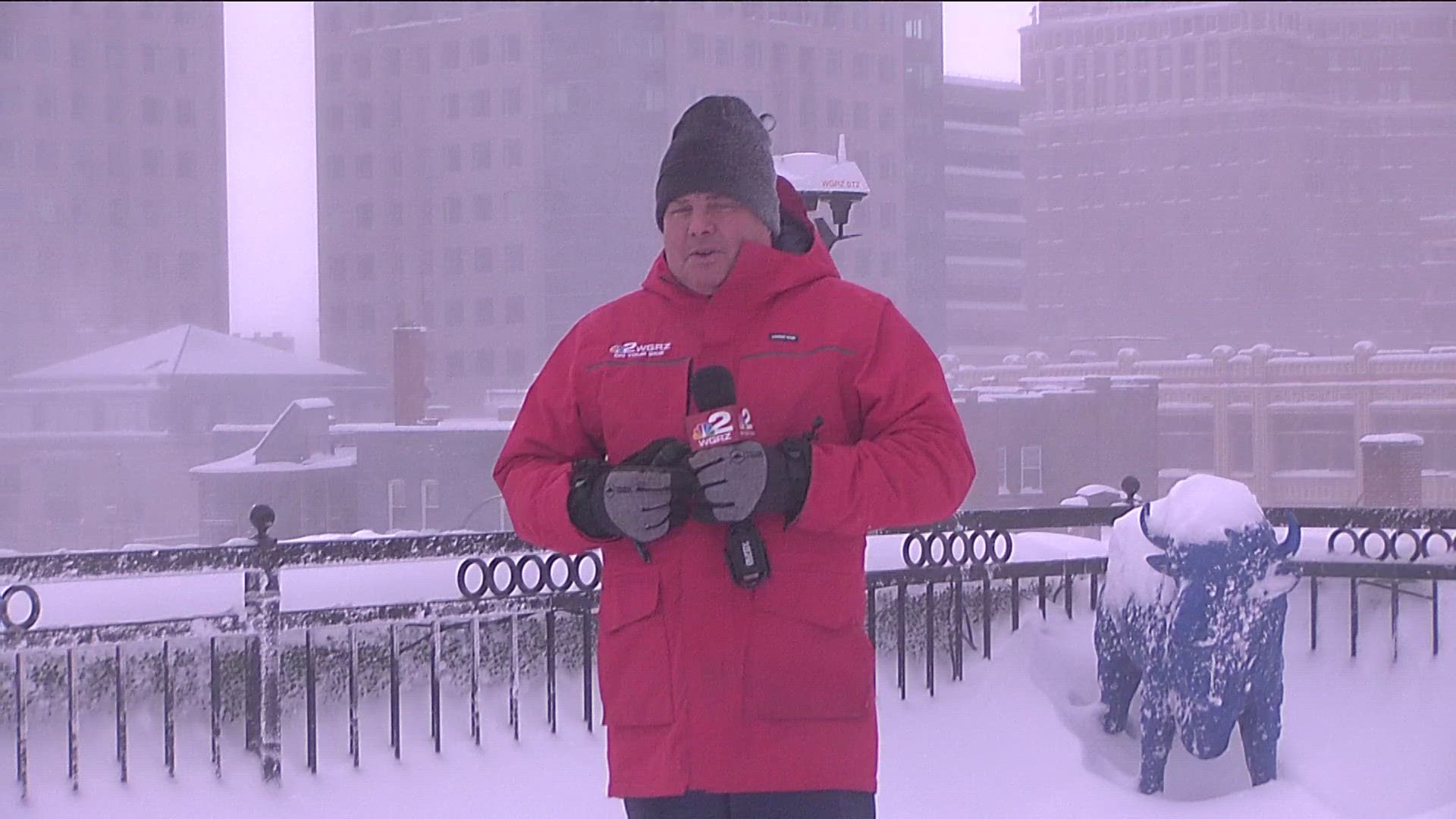 Rooftop weather with Storm Team 2 Patrick Hammer