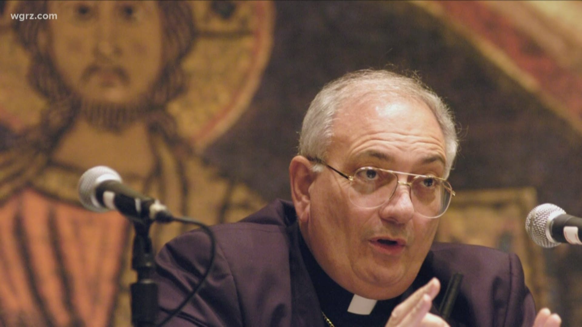Bishop Nicholas DiMarzio interviewed more than 30 people on his visit here earlier this week.