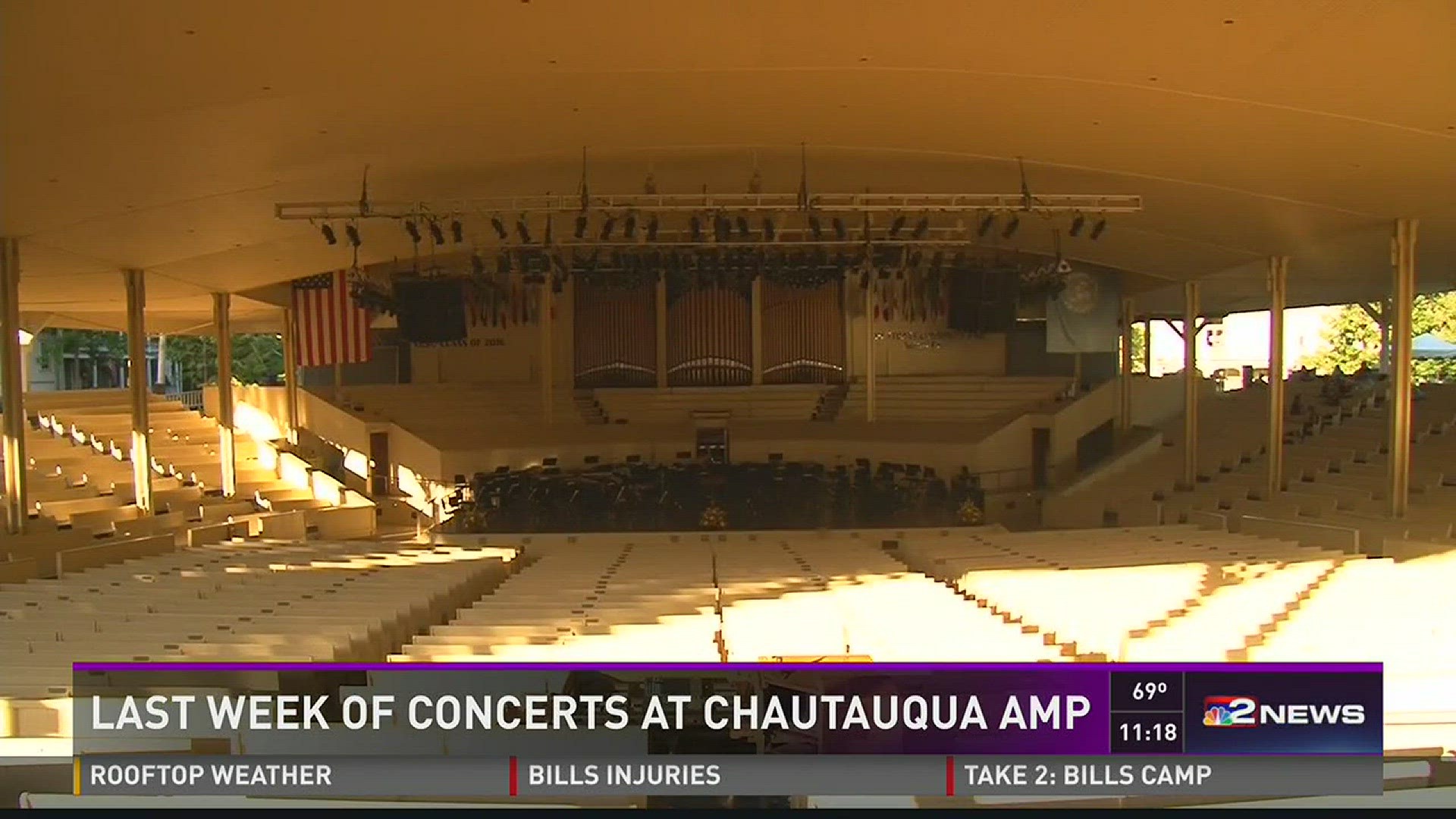 Last Week Of concerts At Chautauqua Amp