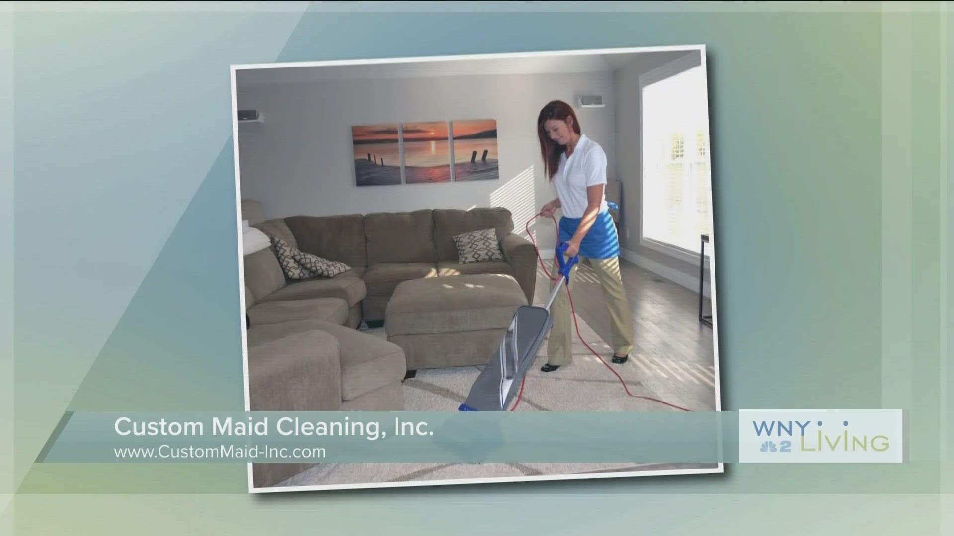 WNY Living - May 6 - Custom Maid Cleaning, Inc. (THIS VIDEO IS SPONSORED BY CUSTOM MAID CLEANING, INC.)