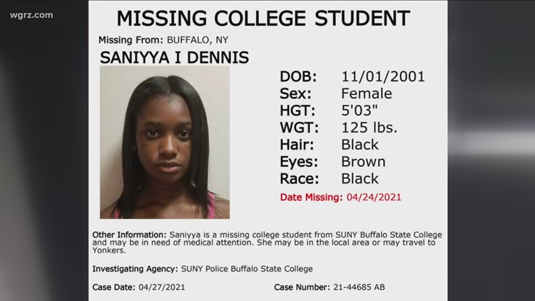 Student from Buffalo State College reported missing | wgrz.com