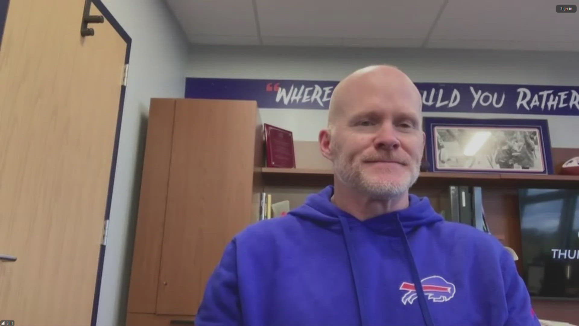 McDermott gives recap of Sunday's loss against Texans and update on Josh Allen status for next week