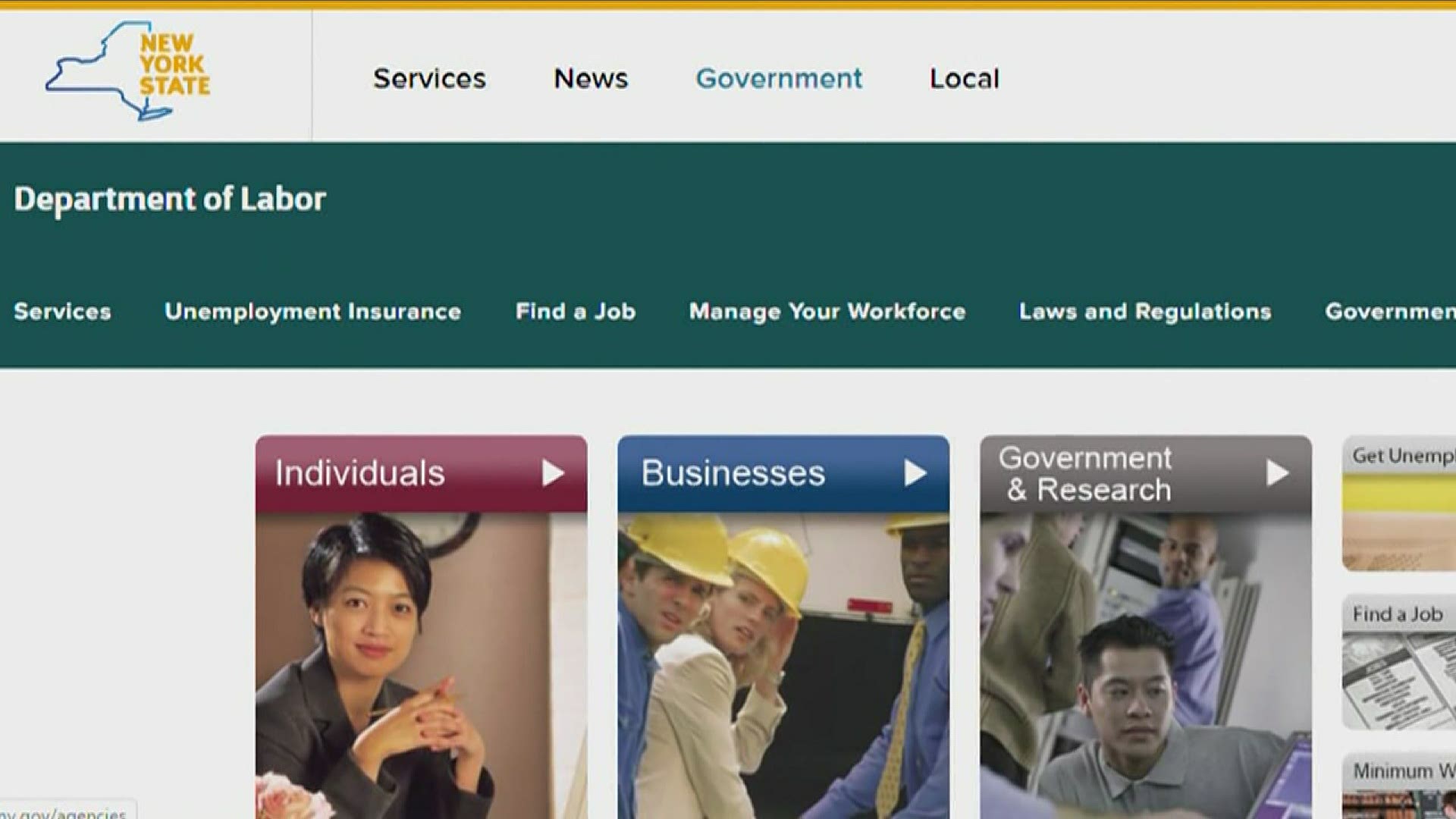 The state has been working to respond to unprecedented demand in unemployment, launching a new website Friday to try to make that process easier.