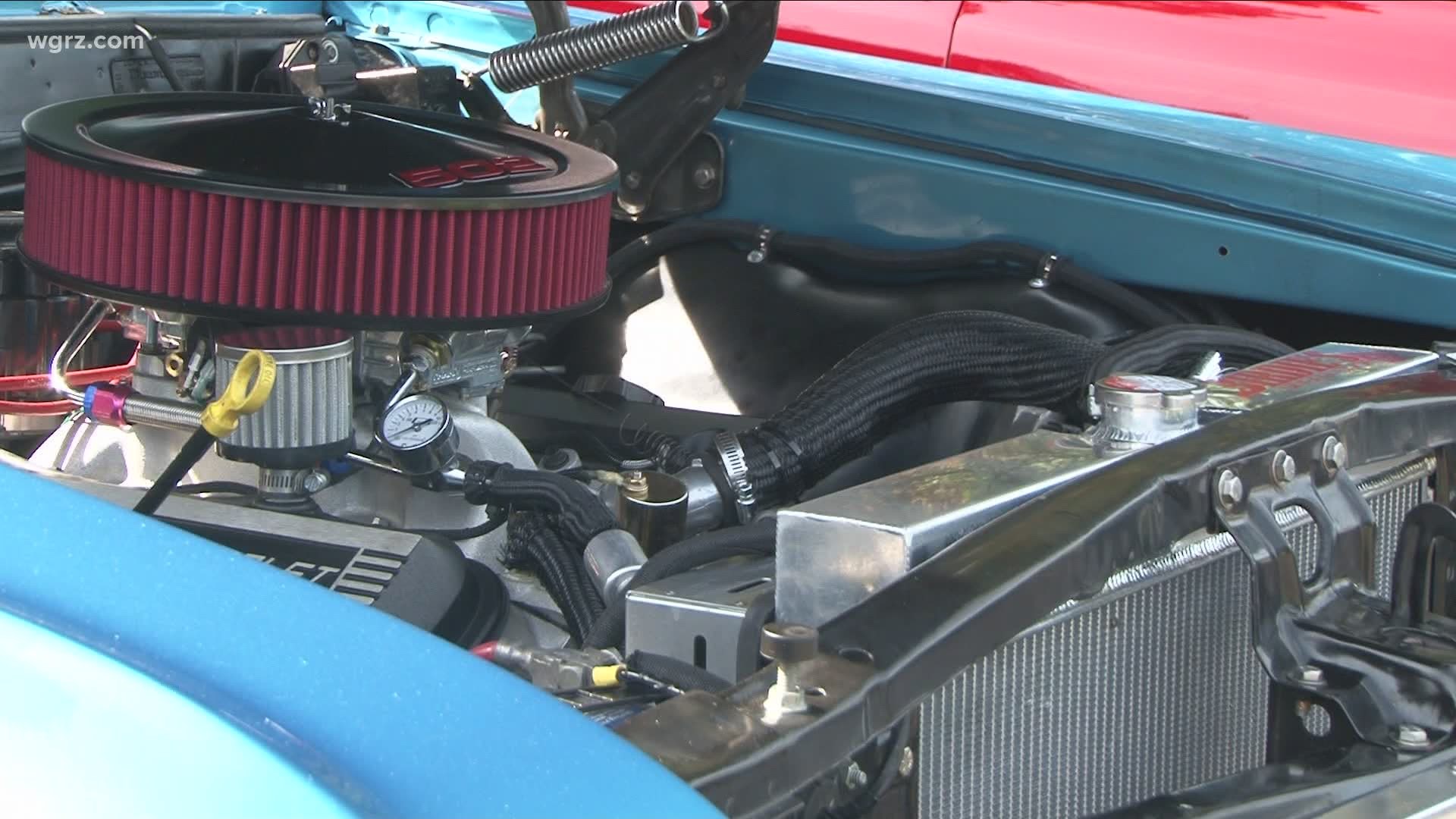 West Seneca PBA hosts car show